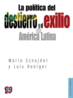 cover image of La política del destierro y el exilio en América Latina